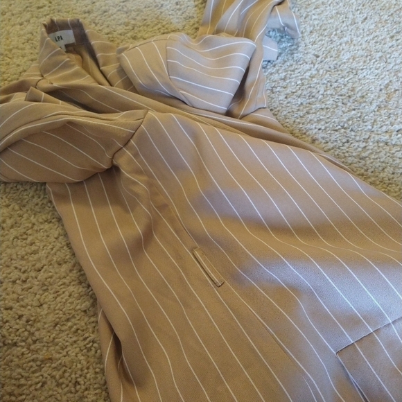 LPA Stripe Double Breasted Blazer Dress - Picture 9 of 9